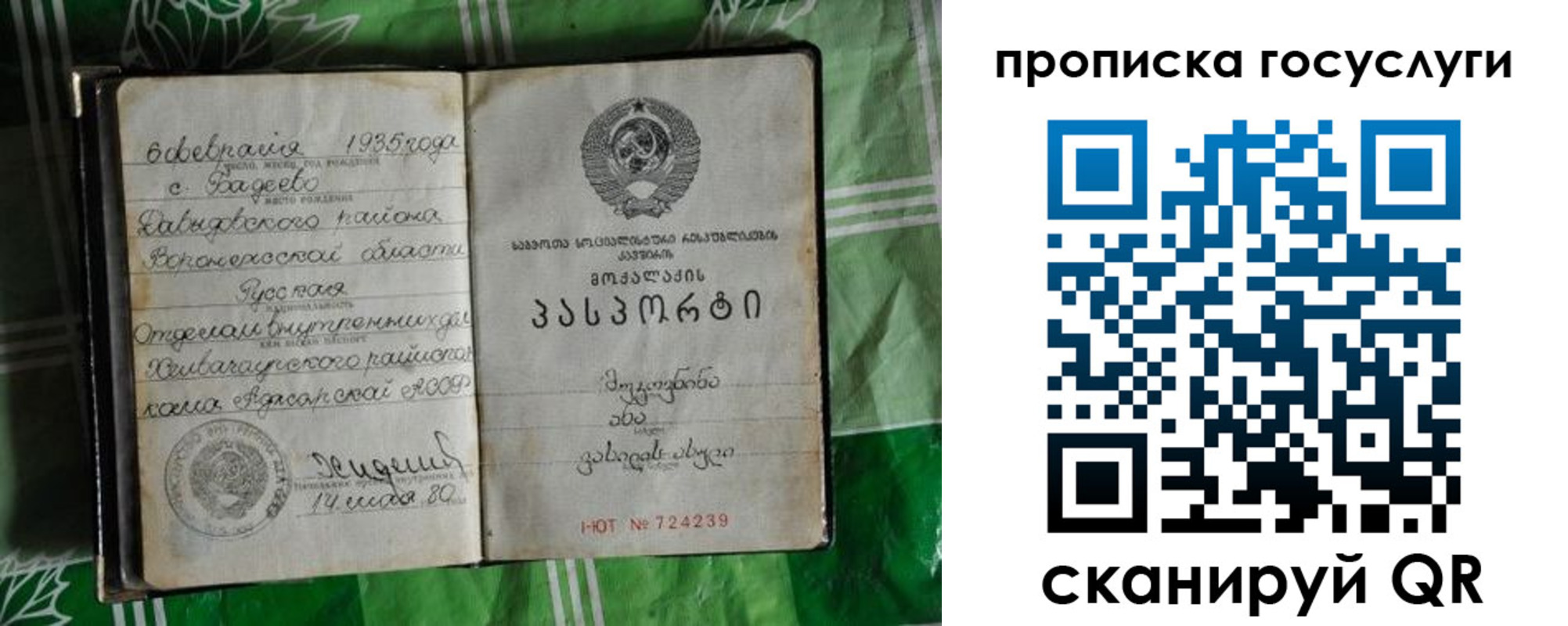 прописка паспорт в Михайлове